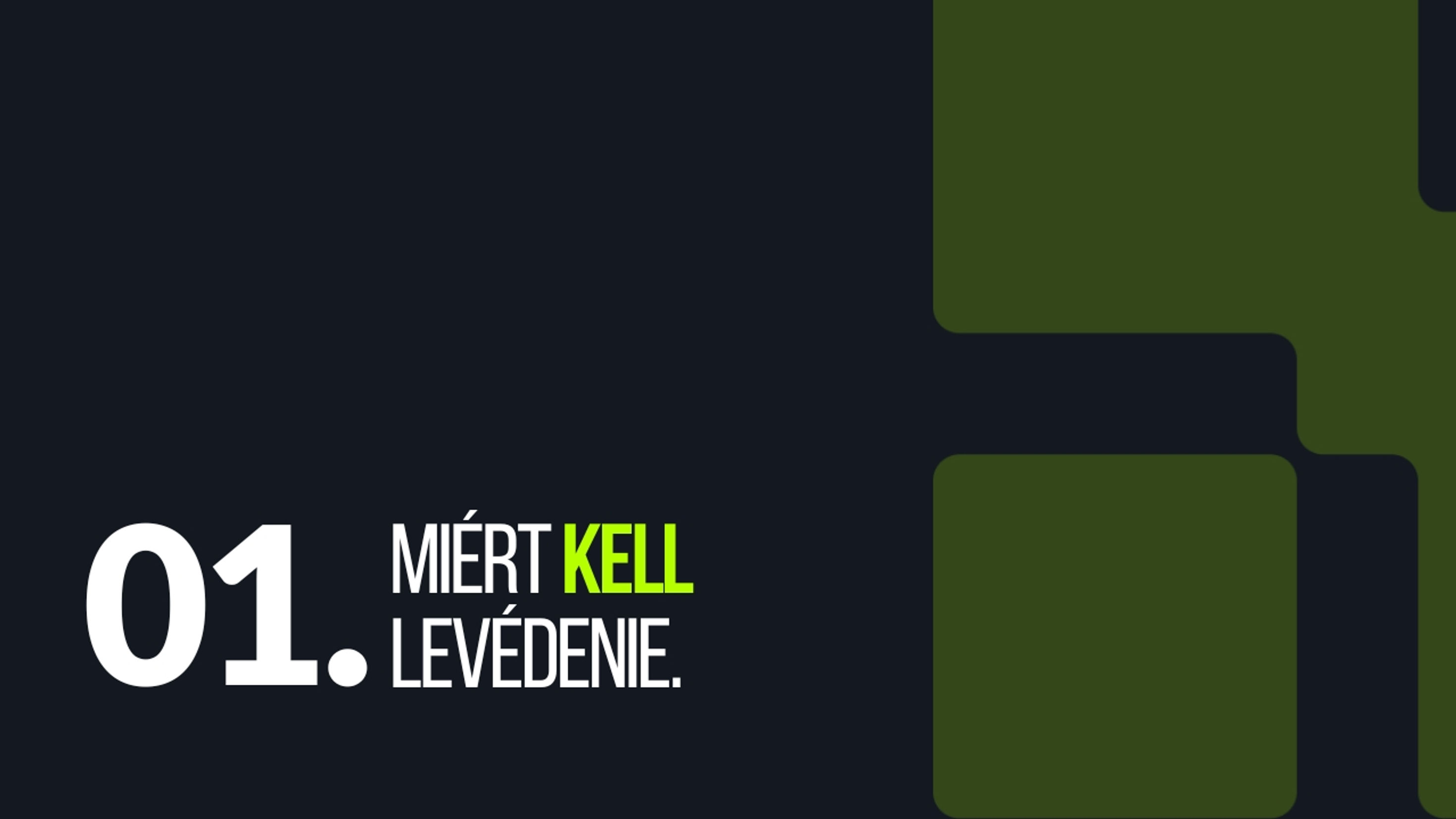 Miért kell levédenie a termékét?